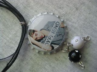 Bieber Believe Bottle Cap Necklace or Cell Phone Charm   Style JB072