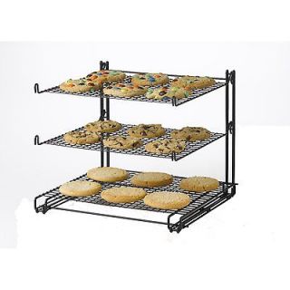 Cupcakes Pastry Cooling Mesh Wire Stand Storage Shelf Holder Rack