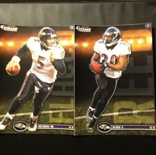Joe Flaco and Ed Reed Baltimore Ravens NFL Fathead Tradeables 2011