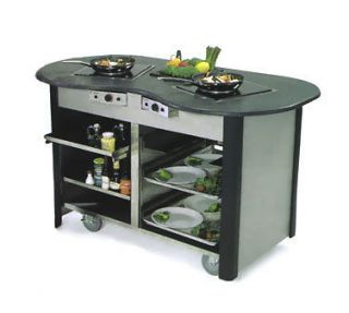 Lakeside 3070I Creation Station Mobile Cooking Cart