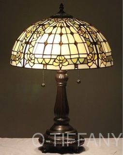 Stained Glass Victorian Floor Lamp Concerto &Tiffany Spring Card