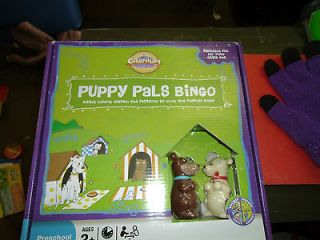 Cranium Puppy Pals Bingo Preschool 3+ Board Game 2 players Kids Boys
