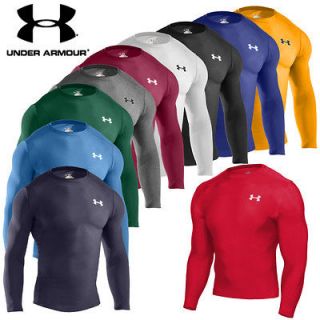 HeatGear Compression Long Sleeve Shirt Base Layer Under Armour Many