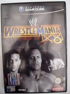 WRESTLE MANIA FOR NINTENDO GAMECUBE CONSOLE BOXED WWF GAME WII