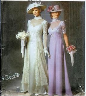 Victorian Wedding Costume Titanic Simplicity Sewing Pattern 9716 Size