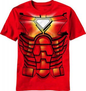 Avengers Iron Man Costume Jumbo Marvel Comics Licensed Youth T Shirt S