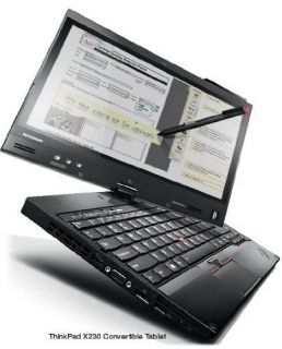 ThinkPad X230T X230 Convertible Tablet Laptop Quad i7 Multi Touch