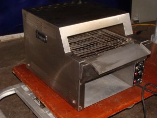 SAVORY  DUAL LAYER TOASTER WITH BUILT IN UPPER LAYER CONVEYOR BELT