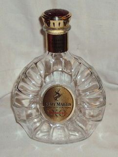 Vintage Rémy Martin XO 1st Cru Cognac Grande Champagne Bottle With