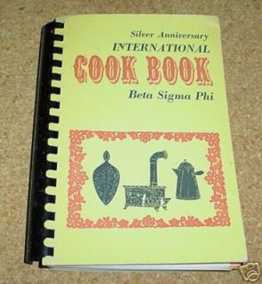 beta sigma phi cookbooks