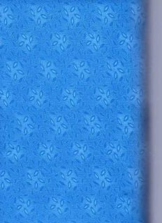 Northcott China Doll Blue Leaves Cotton Quilting/Sewin​g Fabric 1YD