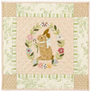 Garden Bunny Quilt Pattern by Bunny Hill Designs