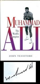MUHAMMAD ALI SIGNED Biography – “Muhammad Ali The World’s