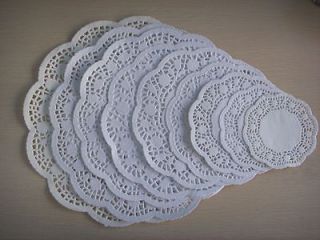 Lace Paper different size Round and Rectangle Craft Cake Doilies