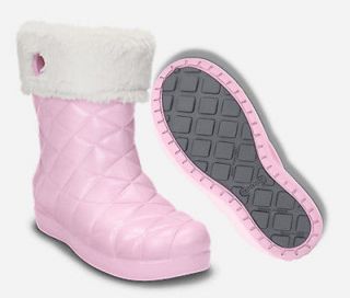 Crocs Kids Super Molded Boot for Girls Bubblegum All Size
