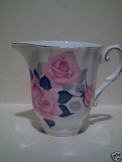 Small Royal Grafton Creamer With Pink Roses