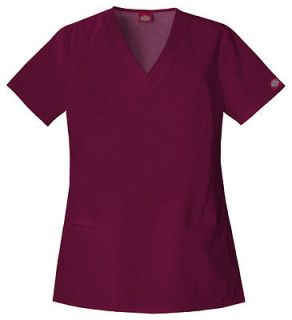 EDS Every Day Medical/Dental Uniform Scrubs Top YOU PICK SIZE & COLOR