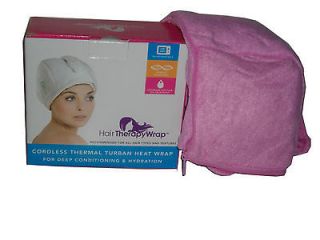 Hair Therapy Wrap Brand New Cordless Turban Hair Therapy Wrap Pink or