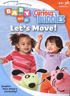Nick Jr. Baby   Curious Buddies Lets Move Scratch Free (DVD, 2005
