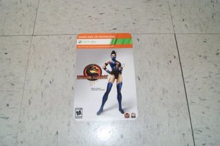 Mortal Kombat Classic KITANA Costume DLC Code Xbox 360