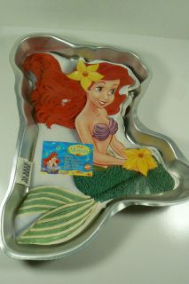 Disney The Little Mermaid Bake Birthday Party Supplies Cake Pan New