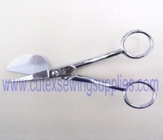 Offset Handle Applique Scissors 5 7/8 Length with Duck Bill