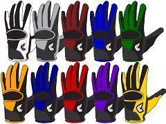 Cutters Home 017H Football Gloves, Misc Colors and Sizes, Receivers