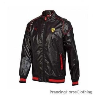 New Puma Ferrari Black Lightweight Jacket