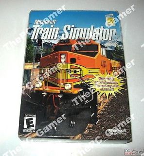 Microsoft Train Simulator PC Game IN BOX