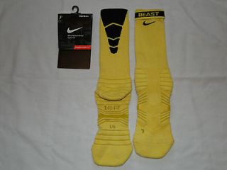Newly listed Nike Custom Football ELITE BCS Socks   Yellow and Black