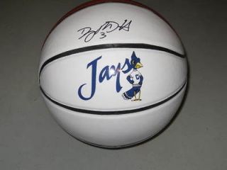 Doug McDermott Creighton Bluejay Signed Logo Basketball EXACT PROOF