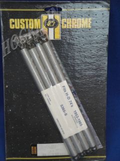 CUSTOM CHROME HARLEY DAVIDSON PANHEAD HYDRAULIC PUSHROD KIT SET 1953