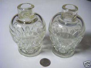 EAPG crystal cologne bottles set of 2 dresser bottleSEE