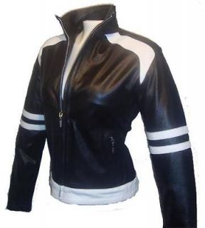 Womens Real Leather Jacket On Sale Daily Deals Size Medium