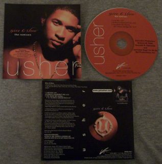 Usher   Nice & Slow the Remixes   U.S. PROMO cd RARE