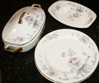 Pieces of Vntg Epiag China Czech Pastelle #6038 China