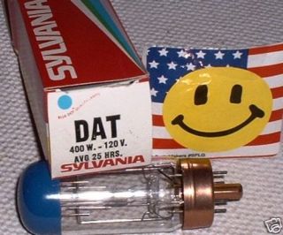 DAT 400/watt SYLVANIA B&H Argus Sawyers Projector Bulb AMERICAN Made