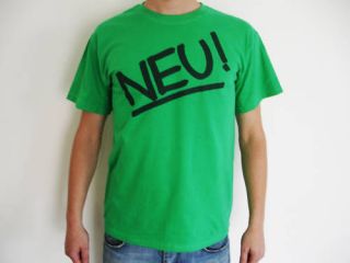 NEU T Shirt Can Faust Kraftwerk Hüsker Dü Cluster lp