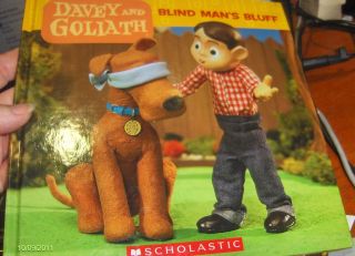 Davey and Goliath Blind Mans Bluff HC Book Puppet Storybook Type