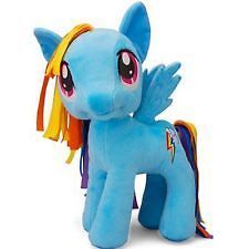 My Little Pony 11in. Plushie Plush Stuffed Animal, Brony Rainbow Dash