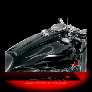 RUSS WERNIMONT DESIGNS Low Profile Dash, For 00 07 Harley Softails