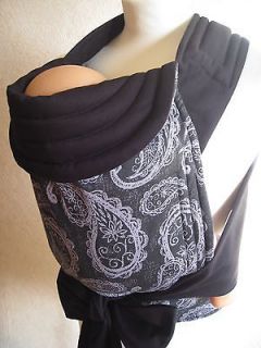 CARRIER/ SLING/REVERSIB LE/ CUCUMBER FLOWER WITH BLACK/STRAIGHT CUT