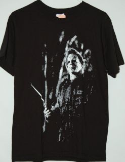 Halloween Michael Myers Knife T Shirt Horror Black Tee