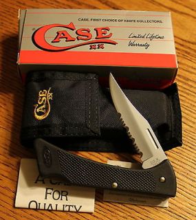 1992 Case XX USA 158 Black Lock Back Sheath Knife with Box