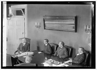 Photo Wilson,first cabinet meeting