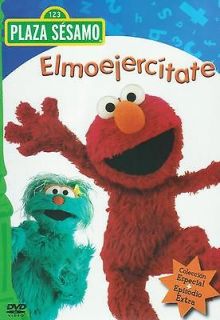 Plaza Sesamo Elmoejercitate / Sesame Street Elmocize DVD NEW