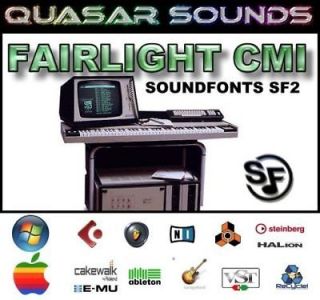 FAIRLIGHT CMI SOUNDFONTS SF2