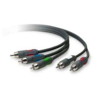 ft PureAV Premium Gold Plated Component/Composite RCA A/V Cord Cable