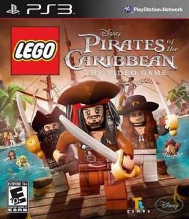 Pirates Of The Caribbean Jack Sparrow Black Pearl Davy Jones PS3 NEW