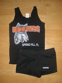 NEW HOOTERS UNIFORM HALLOWEEN COSTUME NEW STYLE SHORTS SMALL FLORIDA W